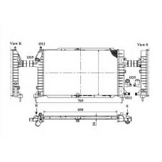 53447 NRF Радиатор, охлаждение двигателя