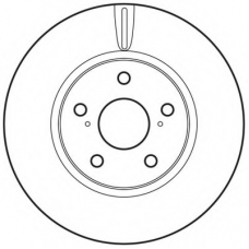 562689BC BENDIX Тормозной диск