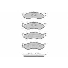 12-0715 E.T.F. Комплект тормозных колодок, дисковый тормоз