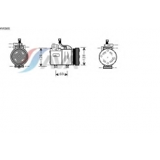 HYK065 AVA Компрессор, кондиционер