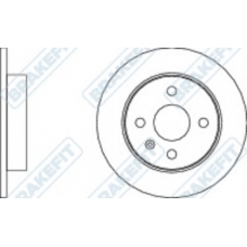 DK6048 APEC Тормозной диск