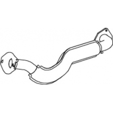 74106 DINEX Труба выхлопного газа