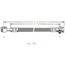 PHA212 TRW Тормозной шланг