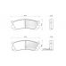 7.098 PEX Комплект тормозных колодок, дисковый тормоз