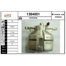 1384001 SNRA Тормозной суппорт