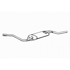 16069 WALKER Глушитель выхлопных газов конечный