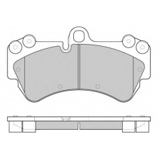12-1098 E.T.F. Комплект тормозных колодок, дисковый тормоз