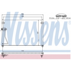 94428 NISSENS Конденсатор, кондиционер