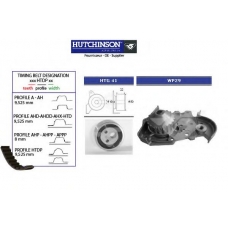 KH 07WP29 HUTCHINSON Водяной насос + комплект зубчатого ремня