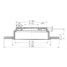 BDC4840 QUINTON HAZELL Тормозной диск