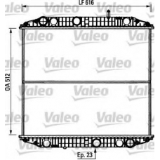 730894 VALEO Радиатор, охлаждение двигателя