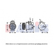 851899N AKS DASIS Компрессор, кондиционер