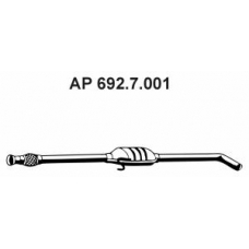 692.7.001 EBERSPACHER Предглушитель выхлопных газов