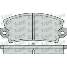 05P106 LPR Комплект тормозных колодок, дисковый тормоз