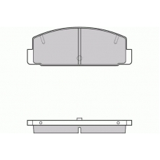 12-0448 E.T.F. Комплект тормозных колодок, дисковый тормоз