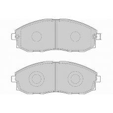 FD6951V NECTO Комплект тормозных колодок, дисковый тормоз