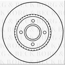 BBD5316 BORG & BECK Тормозной диск