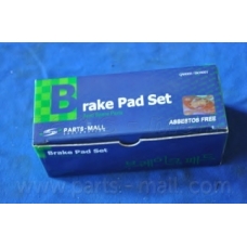 PKA-035 Parts mall Комплект тормозных колодок, дисковый тормоз