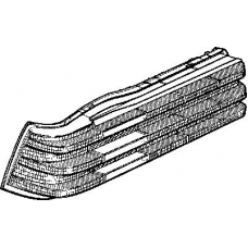 3010931 VAN WEZEL Рассеиватель, задний фонарь