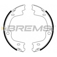 GF0769 BREMSI Комплект тормозных колодок