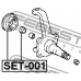SET-001 FEBEST Ремкомплект, поворотный кулак