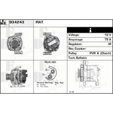 934243 EDR Генератор
