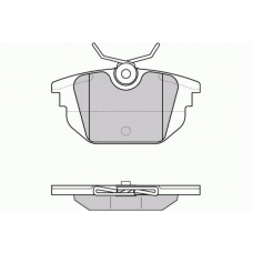 12-0850 E.T.F. Комплект тормозных колодок, дисковый тормоз