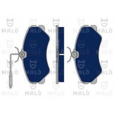 1050157 Malo Комплект тормозных колодок, дисковый тормоз