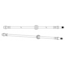 512594 CEF Тормозной шланг