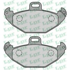 05P883 LPR Комплект тормозных колодок, дисковый тормоз