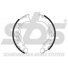 18492722465 S.b.s. Комплект тормозных колодок