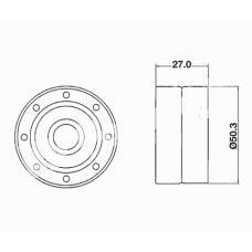 ITB-6230 IPS Parts Устройство для натяжения ремня, ремень грм