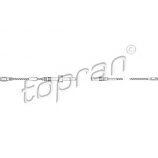 109 813 TOPRAN Трос, стояночная тормозная система