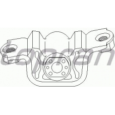 720 382 TOPRAN Подвеска, двигатель