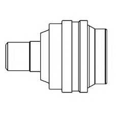 661021 GSP Шарнирный комплект, приводной вал