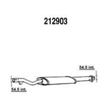 394321290300 MAGNETI MARELLI Выпускной трубопровод