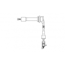 6A66E58 BREMI Провод зажигания