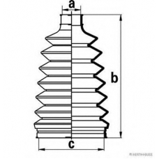 600000064910 MAGNETI MARELLI Комплект пылника, приводной вал