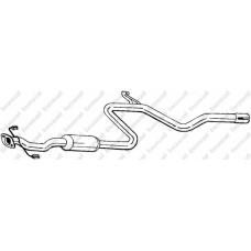 282-203 BOSAL Средний глушитель выхлопных газов