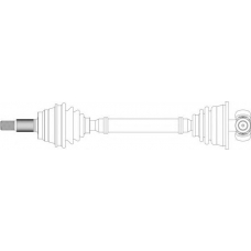 RE3185 General Ricambi Приводной вал