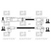 XC1184 QUINTON HAZELL Комплект проводов зажигания