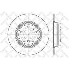 6020-1533-SX STELLOX Тормозной диск