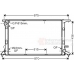 03002290 VAN WEZEL Радиатор, охлаждение двигателя