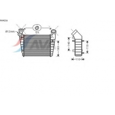 VW4216 AVA Интеркулер