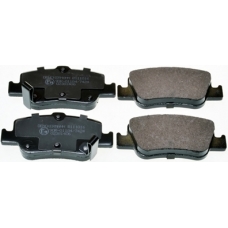 B111016 DENCKERMANN Комплект тормозных колодок, дисковый тормоз