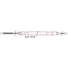 432855B BENDIX Трос, стояночная тормозная система