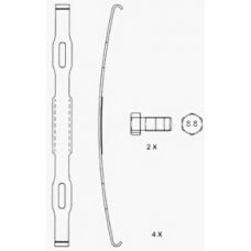 DCV4378BFE DURON Комплект тормозных колодок, дисковый тормоз