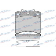 AC058437D AC Delco Комплект тормозных колодок, дисковый тормоз