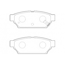 WBP21872A WAGNER LOCKHEED Комплект тормозных колодок, дисковый тормоз