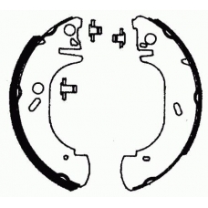 06750 KAWE Комплект тормозных колодок